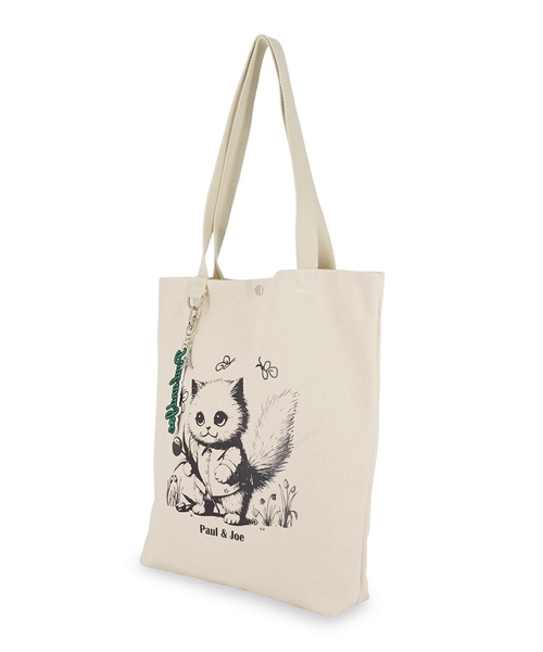 PAUL & JOE ACCESSOIRES（ポールアンドジョーアクセソワ）の「PAUL & JOE ACCESSOIRES (ポール＆ジョーアクセソワ)タテ型トートバッグ A4対応 PJA-B1422 CANVAS（トートバッグ・レディース・ブルー/ブラック/イエロー/ブラウン・FREE）」の9枚目の写真