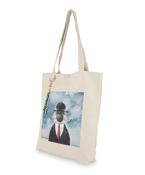 PAUL & JOE ACCESSOIRES（ポールアンドジョーアクセソワ）の「PAUL & JOE ACCESSOIRES (ポール＆ジョーアクセソワ)タテ型トートバッグ A4対応 PJA-B1422 CANVAS（トートバッグ・レディース・ブルー/ブラック/イエロー/ブラウン・FREE）」の17枚目の写真
