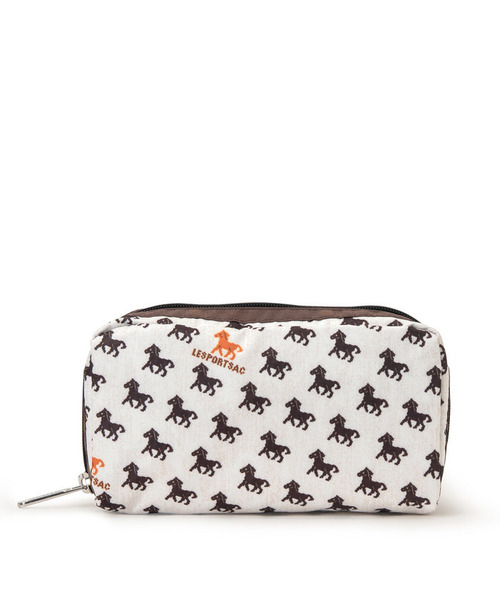 RECTANGULAR COSMETIC ホースパレード（ポーチ）｜LeSportsac