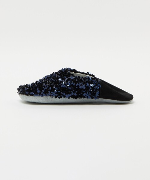 UNITED ARROWS（ユナイテッドアローズ）の「＜SOUK-SOUK＞スパンコール バブーシュ（その他雑貨・レディース・ブラック/ケリーグリーン/ネイビー・38）」の5枚目の写真