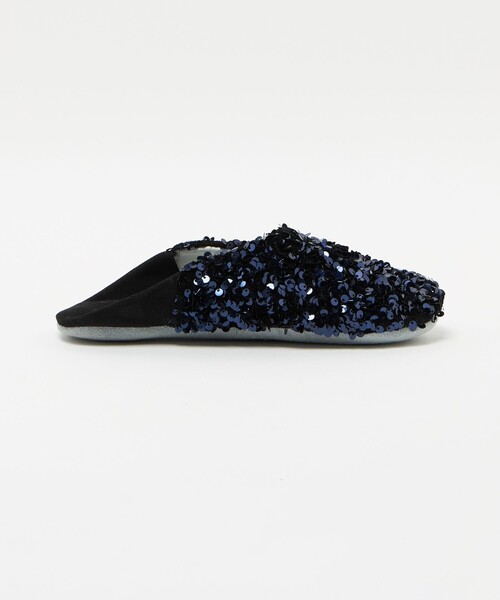 UNITED ARROWS（ユナイテッドアローズ）の「＜SOUK-SOUK＞スパンコール バブーシュ（その他雑貨・レディース・ブラック/ケリーグリーン/ネイビー・38）」の6枚目の写真