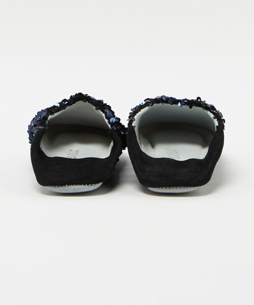 UNITED ARROWS（ユナイテッドアローズ）の「＜SOUK-SOUK＞スパンコール バブーシュ（その他雑貨・レディース・ブラック/ケリーグリーン/ネイビー・38）」の7枚目の写真