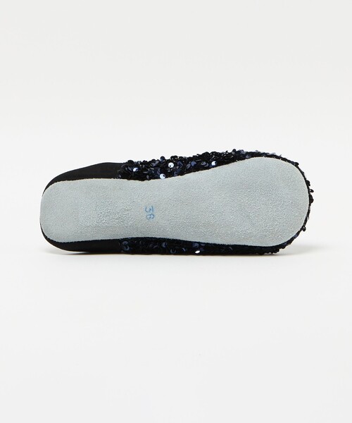 UNITED ARROWS（ユナイテッドアローズ）の「＜SOUK-SOUK＞スパンコール バブーシュ（その他雑貨・レディース・ブラック/ケリーグリーン/ネイビー・38）」の8枚目の写真