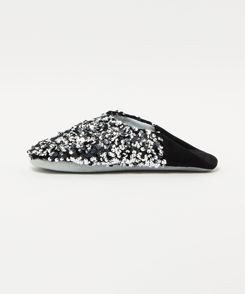 UNITED ARROWS（ユナイテッドアローズ）の「＜SOUK-SOUK＞スパンコール バブーシュ（その他雑貨・レディース・ブラック/ケリーグリーン/ネイビー・38）」の12枚目の写真