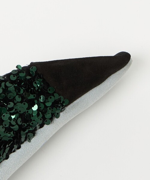 UNITED ARROWS（ユナイテッドアローズ）の「＜SOUK-SOUK＞スパンコール バブーシュ（その他雑貨・レディース・ブラック/ケリーグリーン/ネイビー・38）」の17枚目の写真