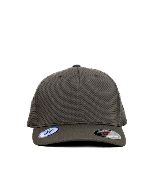 FLEXFIT（フレックスフィット）の「【RES】【Flexfit】3D Hexagon Stretch Jersey Cap（キャップ・メンズ・ダークグレー/ブラック/ホワイト・L-XL/S-M）」の3枚目の写真