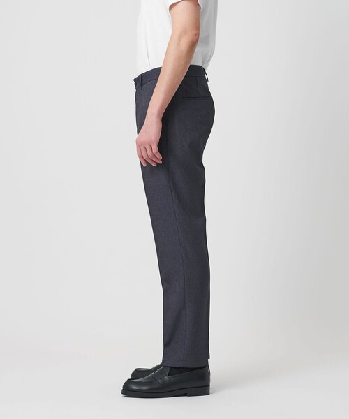 BEAUTY&YOUTH UNITED ARROWS(ビューティーアンドユースユナイテッドアローズ)の「【WEB限定 WARDROBE SMART】デニムライク ノープリーツ パンツ(スラックス・メンズ・ネイビー・S/M/L/XL)」の6枚目の写真