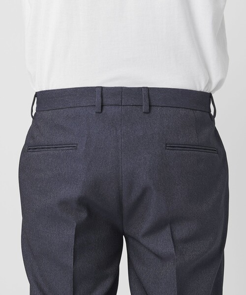 BEAUTY&YOUTH UNITED ARROWS(ビューティーアンドユースユナイテッドアローズ)の「【WEB限定 WARDROBE SMART】デニムライク ノープリーツ パンツ(スラックス・メンズ・ネイビー・S/M/L/XL)」の10枚目の写真