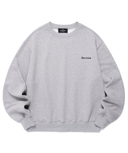 eastserviceshop(イーストサービスショップ)の「Mini Symbol Sweatshirt - Melange Grey(スウェット・レディース・その他・SMALL)」の1枚目の写真