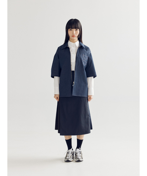 BOMNAL BOUTIQUE(ボムナルブティック)の「オーバーデニムシャツ ブルーデニム(シャツ/ブラウス・レディース・その他・FREE)」の1枚目の写真
