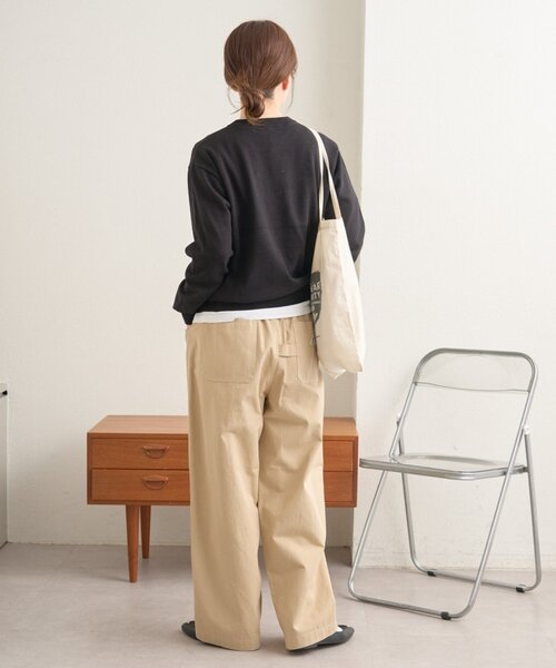 GEVACO（ゲバコ）の「【GEVACO】コットンラウンドネックニット（ニット/セーター・レディース・ブラック/ピンク/ライム・ONE SIZE）」の11枚目の写真