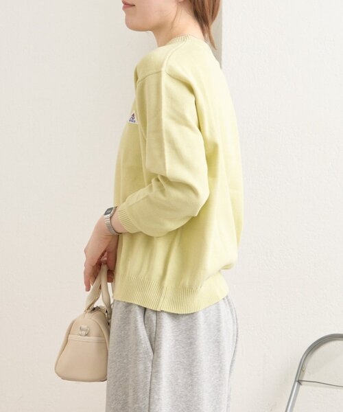 GEVACO（ゲバコ）の「【GEVACO】コットンラウンドネックニット（ニット/セーター・レディース・ブラック/ピンク/ライム・ONE SIZE）」の13枚目の写真