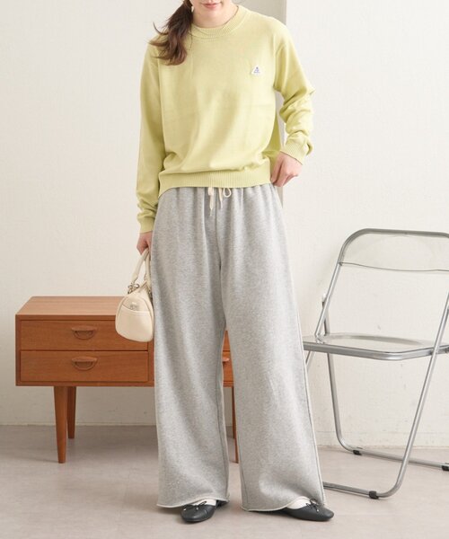 GEVACO（ゲバコ）の「【GEVACO】コットンラウンドネックニット（ニット/セーター・レディース・ブラック/ピンク/ライム・ONE SIZE）」の16枚目の写真