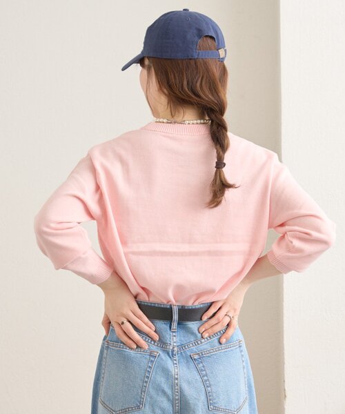 GEVACO（ゲバコ）の「【GEVACO】コットンラウンドネックニット（ニット/セーター・レディース・ブラック/ピンク/ライム・ONE SIZE）」の21枚目の写真