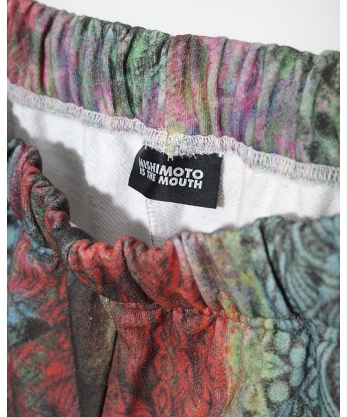 NISHIMOTO IS THE MOUTH(ニシモト イズ ザ マウス)の「WIDE SWEAT SHORTS | NISHIMOTO IS THE MOUTH(スウェットパンツ・メンズ・グリーン/カモフラージュ・L/XL/S/M)」の13枚目の写真