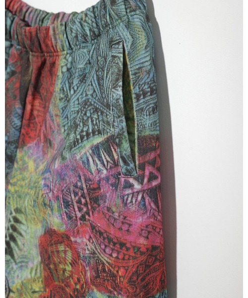 NISHIMOTO IS THE MOUTH(ニシモト イズ ザ マウス)の「WIDE SWEAT SHORTS | NISHIMOTO IS THE MOUTH(スウェットパンツ・メンズ・グリーン/カモフラージュ・L/XL/S/M)」の16枚目の写真