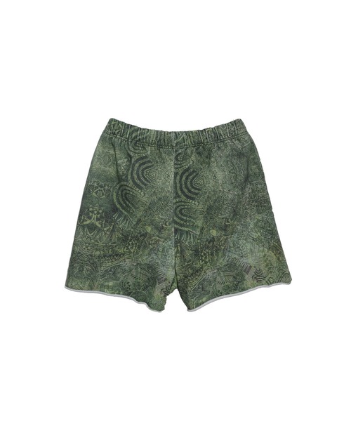NISHIMOTO IS THE MOUTH(ニシモト イズ ザ マウス)の「WIDE SWEAT SHORTS | NISHIMOTO IS THE MOUTH(スウェットパンツ・メンズ・グリーン/カモフラージュ・L/XL/S/M)」の17枚目の写真