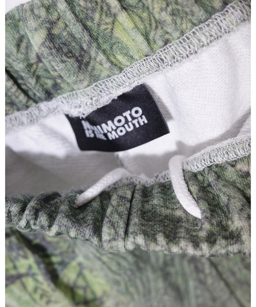 NISHIMOTO IS THE MOUTH(ニシモト イズ ザ マウス)の「WIDE SWEAT SHORTS | NISHIMOTO IS THE MOUTH(スウェットパンツ・メンズ・グリーン/カモフラージュ・L/XL/S/M)」の3枚目の写真