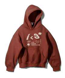 EXERCISE（エクササイズ）の「i-3 HOODIE_BURGUNDY（パーカー）」