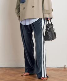 【AMERICANA/アメリカーナ】別注side line velour Pants