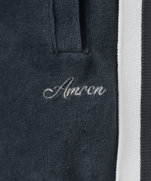 AMERICANA(アメリカーナ)の「【AMERICANA/アメリカーナ】別注side line velour Pants(その他パンツ・レディース・ネイビー/アイボリー・38/36)」の11枚目の写真