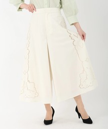 STRAWBERRY-FIELDS | ネオブロード_エンブロイダリーフレアパンツ(Tシャツ/カットソー)