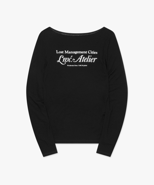 LMCの「WM LMC ATELIER SHEER LONG SLV TEE black（Tシャツ/カットソー・レディース・その他・S/M）」の4枚目の写真