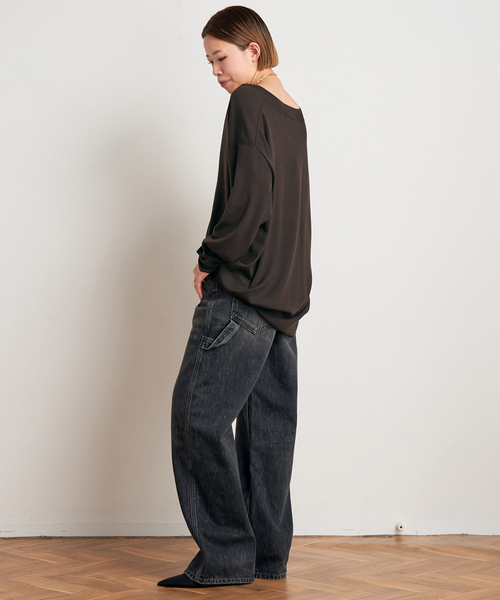 HAIKURE/ハイクル】別注WINONA AUTHENTIC BLACKWASH(デニムパンツ HAIKURE/ハイクル】別注WINONA AUTHENTIC BLACKWASH(デニムパンツ