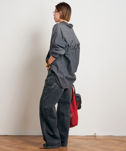 AP STUDIO(エーピーストゥディオ)の「【HAIKURE/ハイクル】別注WINONA AUTHENTIC BLACKWASH(デニムパンツ・レディース・ブラック系その他・25/24/27/26)」の11枚目の写真