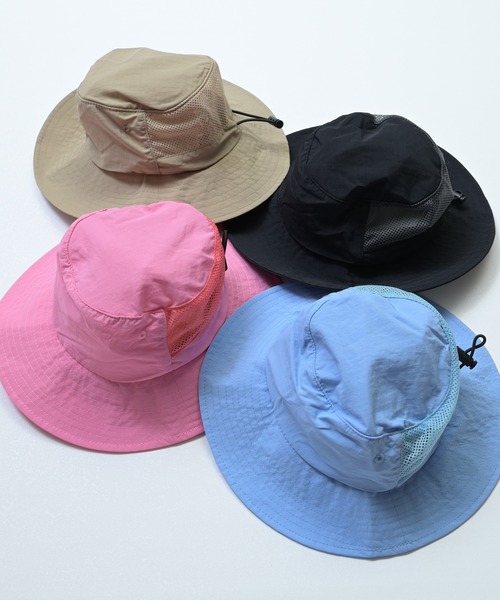 MARKEY'S（マーキーズ）の「【水陸両用】アドベンチャーハット/UVカット（ハット・キッズ・ブラック/ベージュ/ブルー/ピンク・S/L/M）」の5枚目の写真
