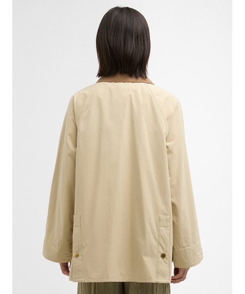 Barbour(バブアー)の「【GLYNIS/グリニス】 ピーチスキン カジュアルジャケット(レディース)(ブルゾン・レディース・カーキ/オリーブ/ブラウン・6/8/10)」の13枚目の写真
