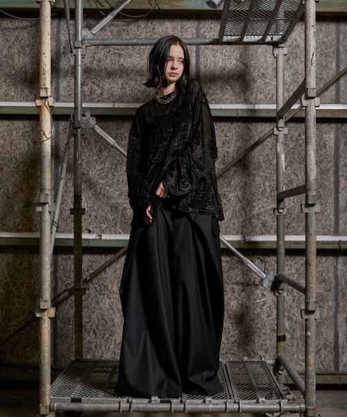 ERAR（エラー）の「【ERAR】【セットアップ対応】ダブルサイズアジャストフロントワイドスラックスパンツ（スラックス・メンズ・ブラック・S/M/L/XL）」の19枚目の写真