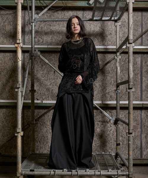 ERAR（エラー）の「【ERAR】【セットアップ対応】ダブルサイズアジャストフロントワイドスラックスパンツ（スラックス・メンズ・ブラック・S/M/L/XL）」の21枚目の写真