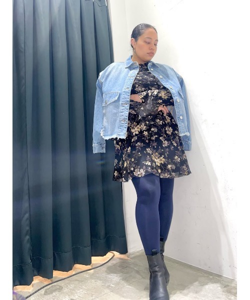 ALLSAINTS(オールセインツ)の「HETTIE OVERSIZED STUD SHACKET | HETTIE オーバーサイズ スタッド シャケット(シャツ/ブラウス・レディース・インディゴブルー・XS/S/M)」の9枚目の写真