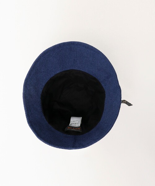 BEAMS PLUS(ビームスプラス)の「Travel Hat Linen COTTON(ハット・メンズ・オフホワイト/グレー/ネイビー・ONE SIZE)」の16枚目の写真