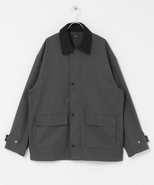 ITEMS URBANRESEARCH(アイテムズ アーバンリサーチ)の「襟配色 ハンティングジャケット(その他アウター・メンズ・ベージュ/チャコールグレー/カーキ・MEDIUM/LARGE)」の12枚目の写真