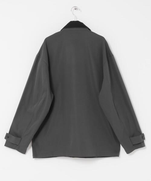 ITEMS URBANRESEARCH(アイテムズ アーバンリサーチ)の「襟配色 ハンティングジャケット(その他アウター・メンズ・ベージュ/チャコールグレー/カーキ・MEDIUM/LARGE)」の14枚目の写真