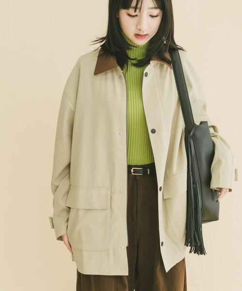 ITEMS URBANRESEARCH(アイテムズ アーバンリサーチ)の「襟配色 ハンティングジャケット(その他アウター・メンズ・ベージュ/チャコールグレー/カーキ・MEDIUM/LARGE)」の17枚目の写真