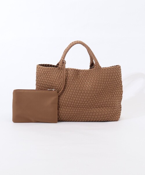 NOLLEY’S(ノーリーズ)の「メッシュトートLL(トートバッグ・レディース・ネイビー/ブラウン系その他/ブラック・FREE)」の3枚目の写真