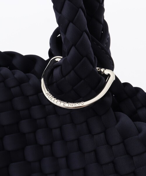 NOLLEY’S(ノーリーズ)の「メッシュトートLL(トートバッグ・レディース・ネイビー/ブラウン系その他/ブラック・FREE)」の12枚目の写真