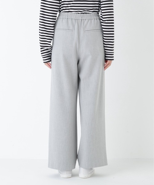 human woman(ヒューマンウーマン)の「裏起毛ワイドパンツ(その他パンツ・レディース・グレー系その他/グレー・MEDIUM/SMALL)」の3枚目の写真