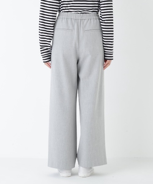 human woman(ヒューマンウーマン)の「裏起毛ワイドパンツ(その他パンツ・レディース・グレー系その他/グレー・MEDIUM/SMALL)」の12枚目の写真