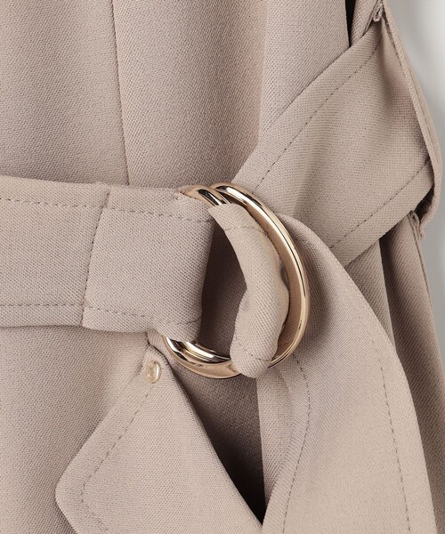 ANY SIS（エニィスィス）の「【2WAY】テーラードジレ ワンピース（ワンピース・レディース・黄土色系/カーキ系・SMALL/MEDIUM/LARGE）」の13枚目の写真