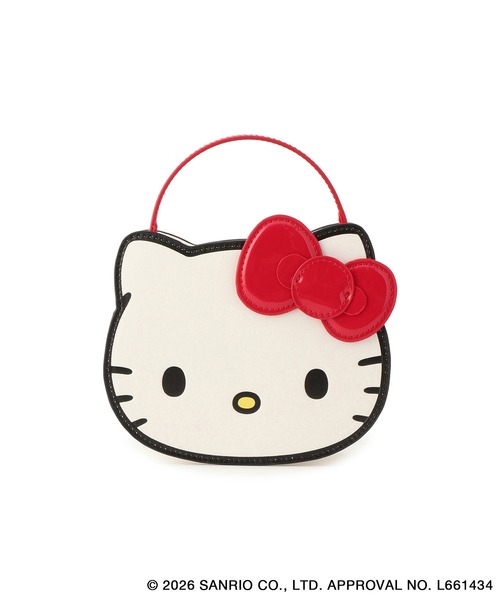 ROPE' PICNIC（ロペピクニック）の「【ROPE' PICNIC×ハローキティ】2WAYストラップ付きミニショルダーバッグ（ショルダーバッグ・レディース・ブラック/レッド・FREE）」の15枚目の写真