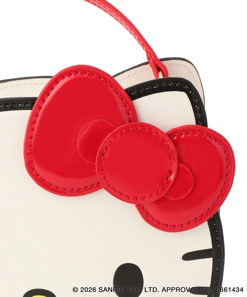 ROPE' PICNIC（ロペピクニック）の「【ROPE' PICNIC×ハローキティ】2WAYストラップ付きミニショルダーバッグ（ショルダーバッグ・レディース・ブラック/レッド・FREE）」の18枚目の写真
