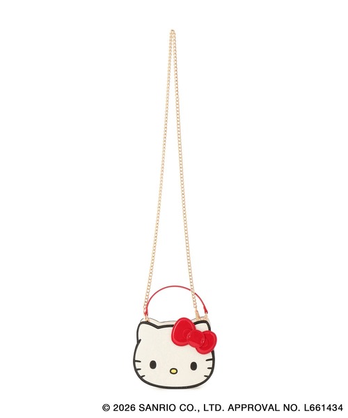 ROPE' PICNIC（ロペピクニック）の「【ROPE' PICNIC×ハローキティ】2WAYストラップ付きミニショルダーバッグ（ショルダーバッグ・レディース・ブラック/レッド・FREE）」の11枚目の写真