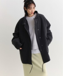 Right-on（ライトオン）の「【HONEYSUCKLE ROSE】モッズショートコート (ライナー取り外し / オーバーサイズ / ヴィンテージフェード)（モッズコート）」