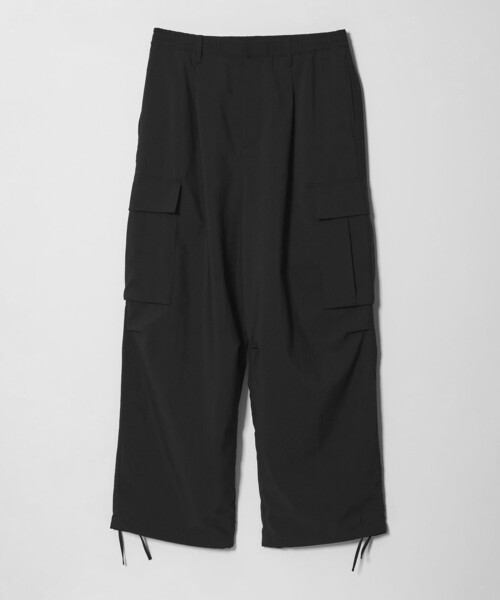 MONKEY TIME（モンキータイム）の「RENU TROシリーズ カーゴ イージー パンツ-セットアップ対応-（カーゴパンツ・メンズ・ブラック/ダークグレー・S/M/L/XL）」の6枚目の写真