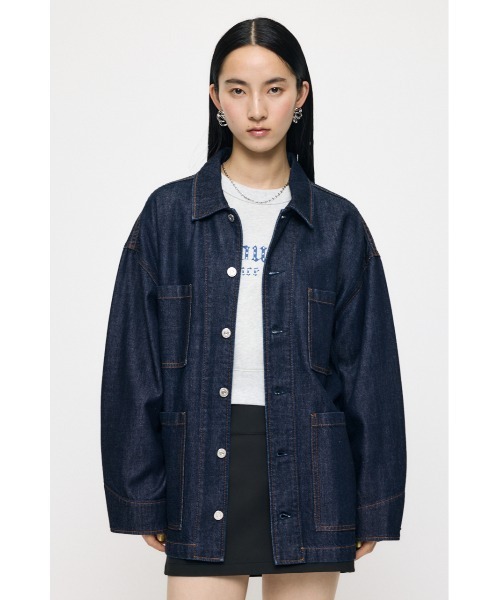 セール】【26年SS新作】TENCEL(TM) DENIM カバーオール（デニム