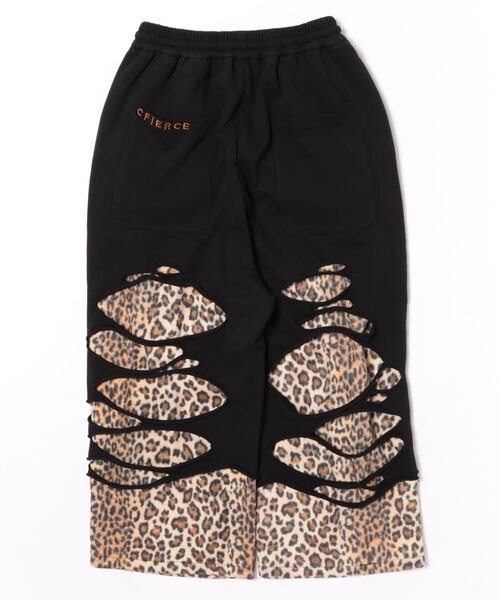 L.H.P(エルエイチピー)の「CFIERCE/フィアス/LEOPARD DESTROYED(スウェットパンツ・レディース・ブラック・S/M)」の7枚目の写真
